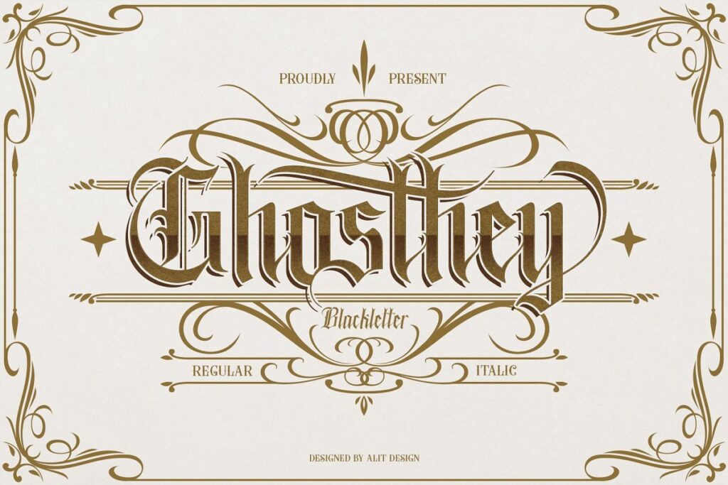Ghosthey Typeface Font Free Download