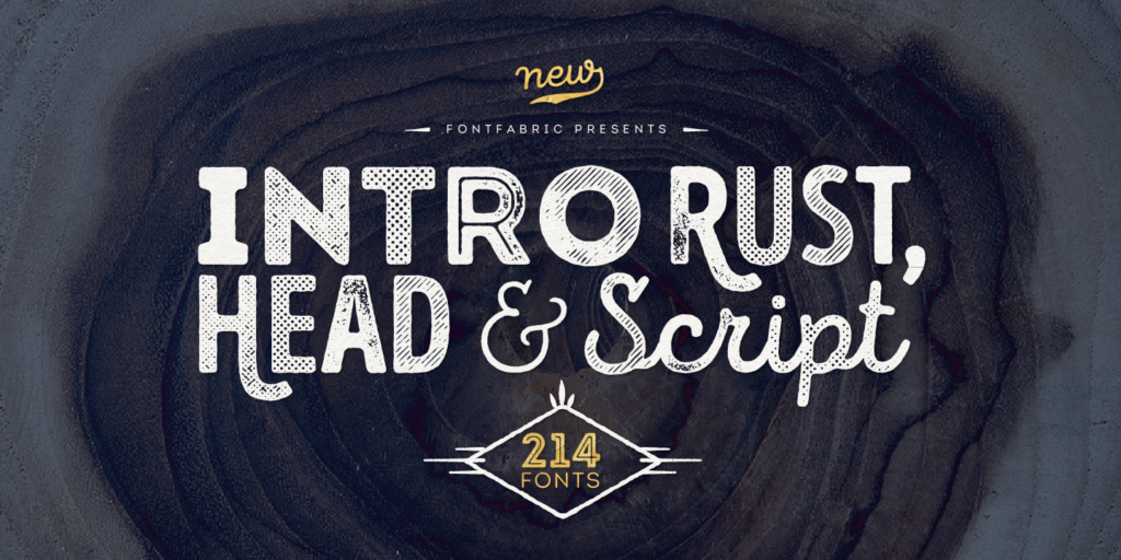 Intro Rust Font Free Download