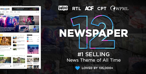 Newspaper – News & WooCommerce WordPress Theme Free Download