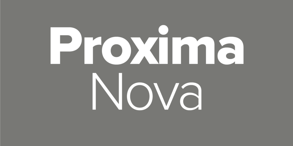 Proxima Nova Font Free Download