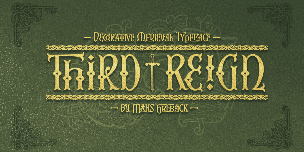 Third Reign Font Free Download