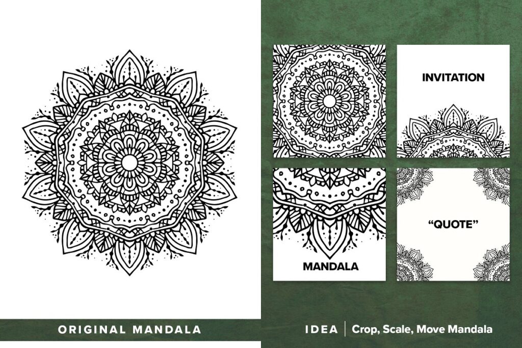 Vector Mandala Ornaments Graphic Free Download